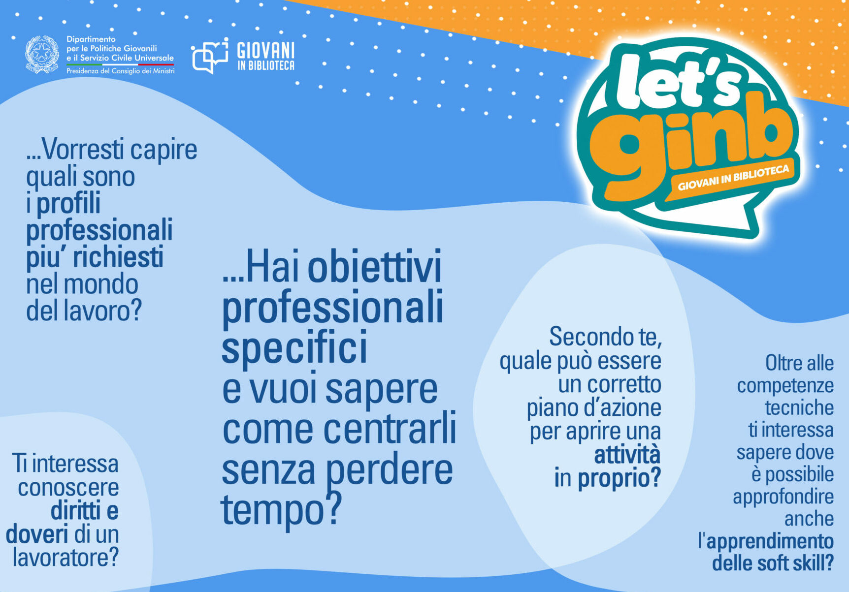 La Cooperativa La Luce partecipa al progetto “Let’s Ginb – Giovani in Biblioteca”