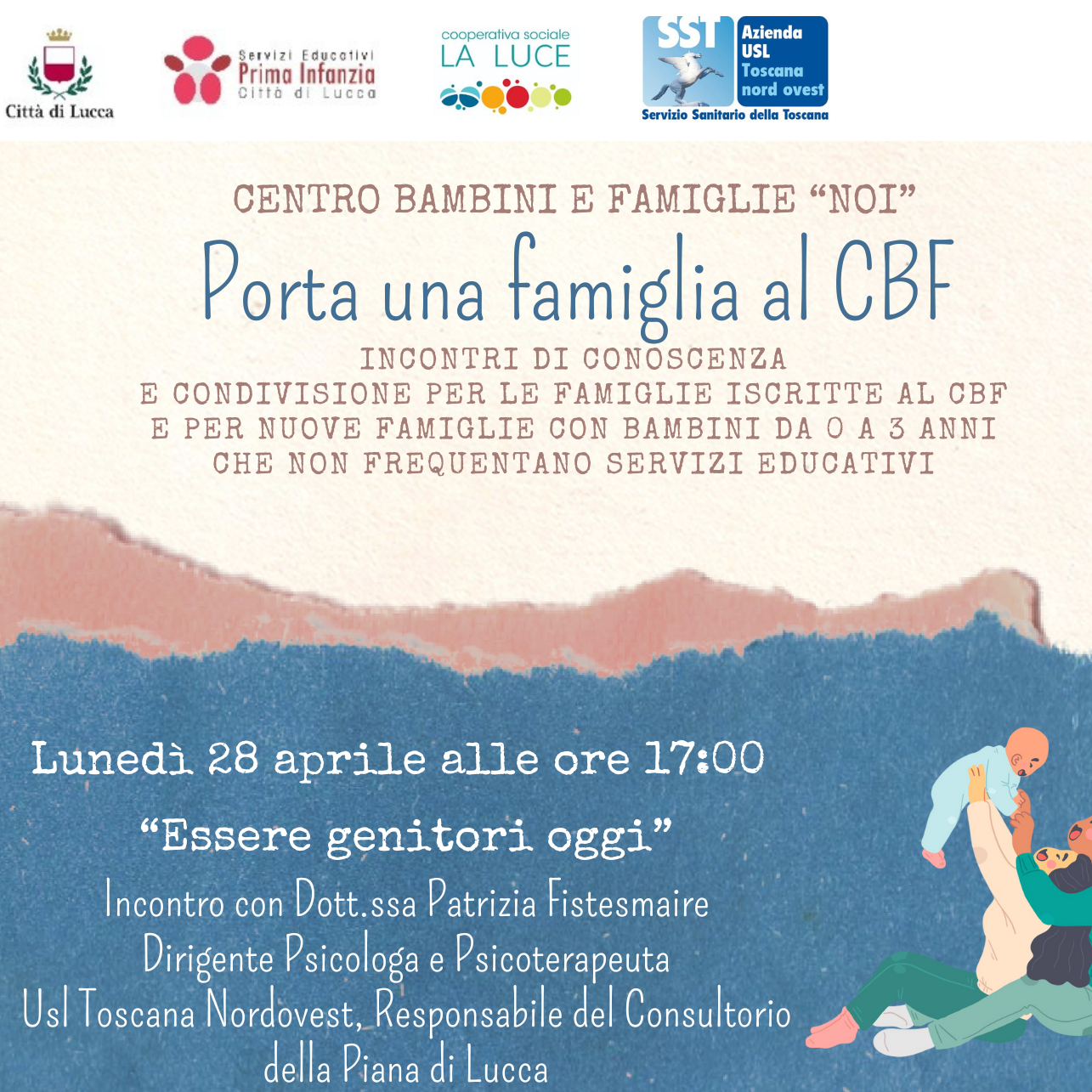 "Essere genitori oggi" – Incontro al Centro Bambini e Famiglie “Noi”